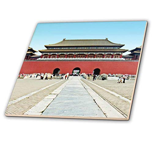 【中古】【未使用・未開封品】3drose CT 13919?_ 4?Forbidden City Meridianゲートapproach-ceramicタイル、12-inch