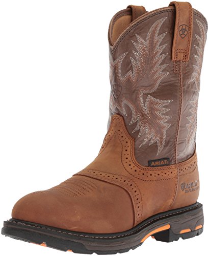 【中古】【未使用・未開封品】ARIAT メンズ ワークホッグ H2o ワークブーツ US サイズ: 11 カラー: ブラウン