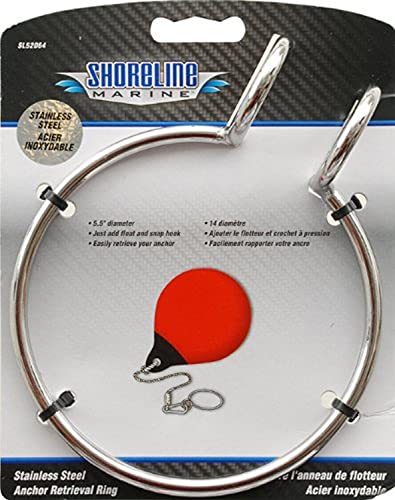 【中古】【未使用・未開封品】海岸線マリンアンカー検索リング（ステンレス）