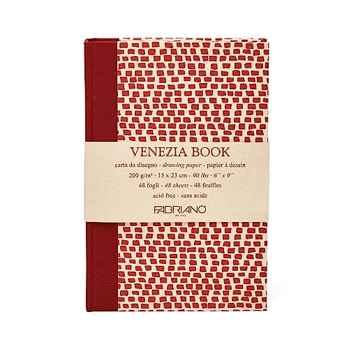 【中古】【未使用・未開封品】Fabriano Venezia Drawing Book - 6x9in (15x23cm) by Fabriano