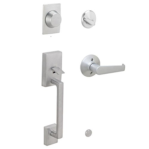 【中古】【未使用・未開封品】Schlage F93CEN626ELA センチュリー無効ハンドルセット エランレバー付き サテンクローム