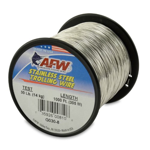 【中古】【未使用・未開封品】American釣りワイヤステンレススチールTrollingワイヤ( 1ストランド)