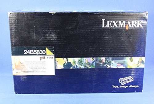 【中古】【未当てはめる・未開封品】Lexmark cs796?Ylw刷り上げる手押し車Extra Hiyld Ret Prog???24b5830?by Lexmark