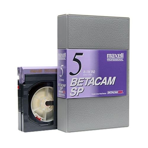 【中古】【未当てはめる・未開封品】Maxell b-5msp Betacam SPヴィデオテープ、5分、小さな
