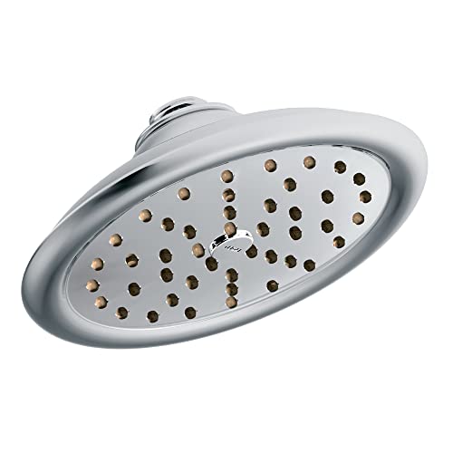 【中古】【未使用・未開封品】Moen S6310 ExactTemp 7 One-Function Rainshower Showerhead with Immersion Technology at 2.5 GPM Flow Rate, Chrome by Moen