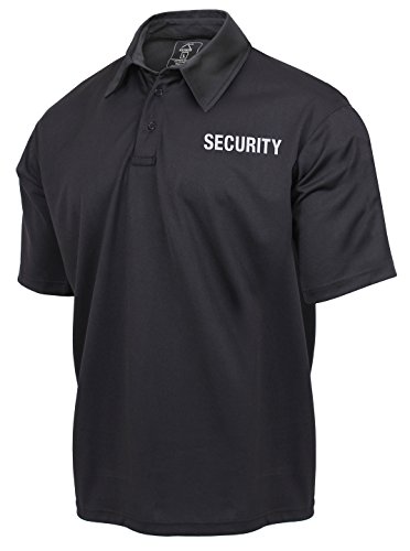 【中古】【未使用・未開封品】（ロスコ） ROTHCO　ポロシャツ　''Security'　Moisture Wicking ''Security'' Golf Shirt　〔3126・3217・3218・3219〕 (S)｜AJIMURA-SHOP