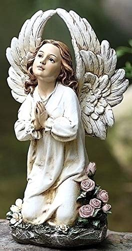 【中古】【未使用・未開封品】Kneeling Angel Garden Statue by Joseph's Studio [並行輸入品]