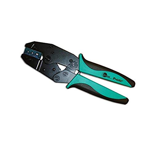 【中古】【未使用・未開封品】Eclipse Tools 300-005 Pro's Kit AWG 20-10 Ratcheted Crimper, Non-Insulated, Open Barrel Terminals by Eclipse