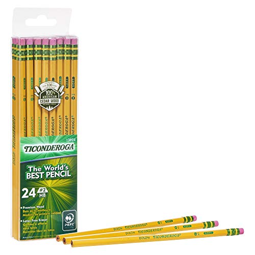【中古】【未使用・未開封品】Dixon Ticonderoga wood-cased # 2鉛筆 Pack of 144｜AJIMURA-SHOP