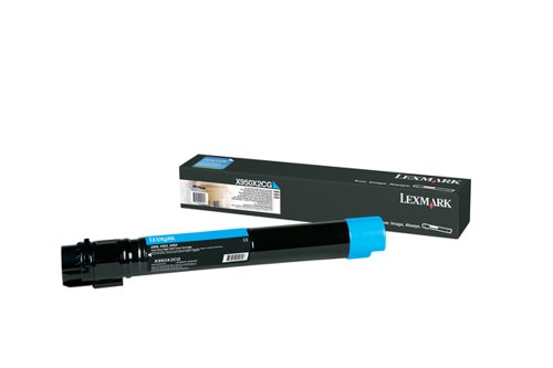 【中古】【未使用・未開封品】LEXMARK TONER CARTRIDGE CYAN X950X2CG|AJIMURA-SHOP