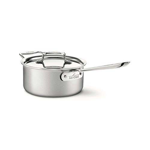 【中古】【未使用・未開封品】All-Clad BD55203 D5 Brushed 18/10 Stainless Steel 5-Ply Bonded Dishwasher Safe Sauce Pan with Lid Cookware, 3-Quart, Silver by All-Clad 66,864円