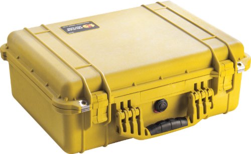 【中古】【未使用・未開封品】PELICAN ハードケース 1500 イエロー 18.7L 防水 イエロー 008093|AJIMURA-SHOP