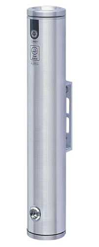 【中古】【未当てはめる・未開封品】Vestil SMK-W-19A Wall Mounted Aluminum Smoker Bollard, 3-1/4 OD, 19 Height by Vestil
