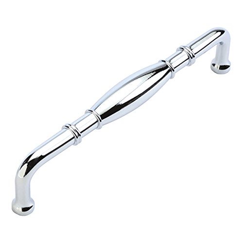 【中古】【未使用・未開封品】Hickory Hardware P3052-CH 128mm Williamsburg Chrome Cabinet Pull