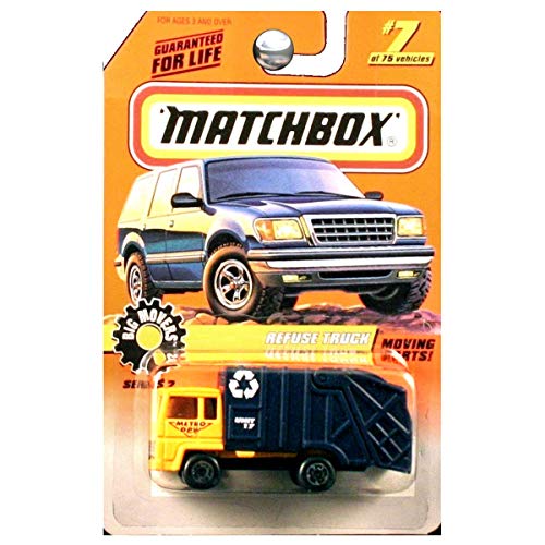 【中古】【未使用・未開封品】REFUSE TRUCK Big Movers Series 2 MATCHBOX 1998 Basic Die-Cast Vehicle (#7 of 75)