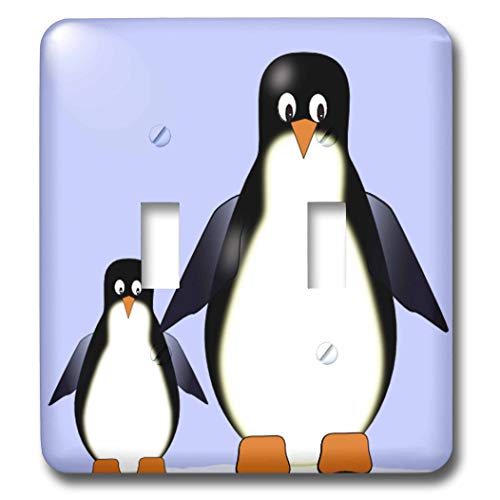 【中古】【未使用・未開封品】3drose LSP _ 20518?_ 2?Mama and Baby Penguin Cartoon Double切り替えスイッチ 10,727円