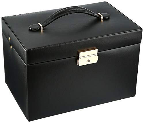 【中古】【未当て嵌める・未開封品】WOLF 280002 ヘリテージラージジュエリーボックス、黒いこと