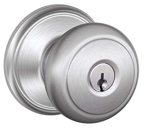 【中古】【未使用・未開封品】Schlage f51?a Andover 626?Andoverエントリドアロックサテンクローム｜AJIMURA-SHOP