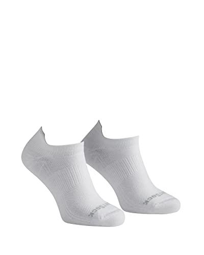 【中古】【未使用・未開封品】Wrightsock Coolmesh II Tab Sock - White Small by Wrightsock