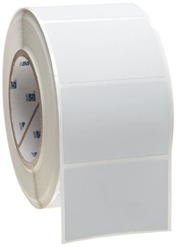 【中古】【未使用・未開封品】Brady THT-19-428-1 3 Width x 2 Height, B-428 Metallized Polyester, Matte Finish Silver Thermal Transfer Printable Label (1000 per Roll)|AJIMURA-SHOP