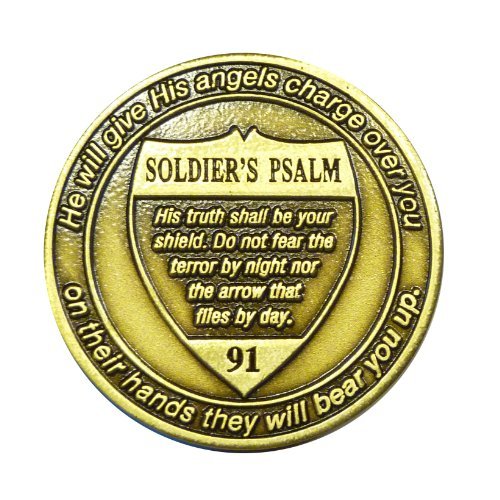 【中古】【未使用・未開封品】Soldier 's Psalm Challenge Coin