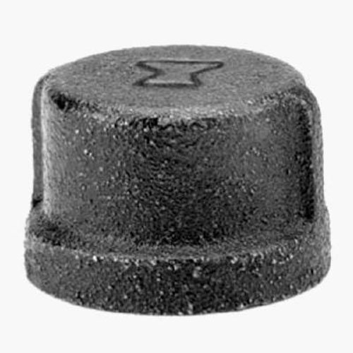 【中古】【未使用・未開封品】Anvil 8700132304, Malleable Iron Pipe Fitting, Cap, 1 NPT Female, Black Finish by Anvil International
