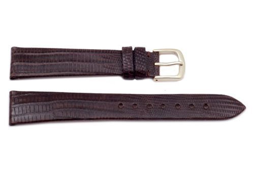 【中古】【未当て嵌める・未開封品】Hadley Roma ms969?18?粍時辰儀ダンス楽隊Genuine Teju Lizardメンズ赤銅色