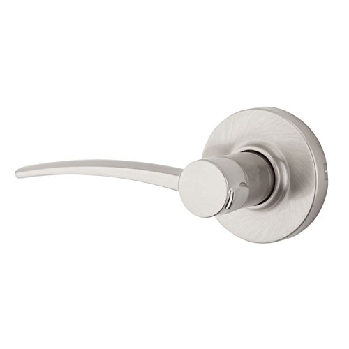 【中古】【未当て嵌める・未開封品】Kwikset Katara Left-Handed Half-Dummy Lever インチ Satin Nickel by Kwikset