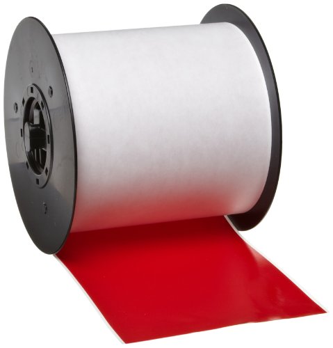 【中古】【未使用・未開封品】Brady 113196 MiniMark 100' Length x 4 Width, B-595 Vinyl, Red Indoor/Outdoor Industrial Label Printer Super Tough Tape by Brady