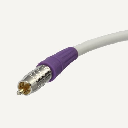 【中古】【未当て嵌める・未開封品】Blue Jeans Cable LC-1 ダブル遮蔽物 低静電容量サブウーファーケーブル 20フート 白いこと