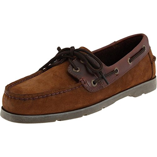 【中古】【未使用・未開封品】Sperry メンズ Leeward 2-Eye ボートシューズ US サイズ: 9 Wide カラー: ブラウン