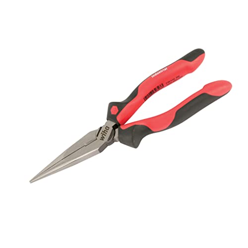 【中古】【未使用・未開封品】Wiha 30913 8.0 Inches Ergo Soft Grip Industrial Long Nose Pliers with Cutters by Wiha｜AJIMURA-SHOP