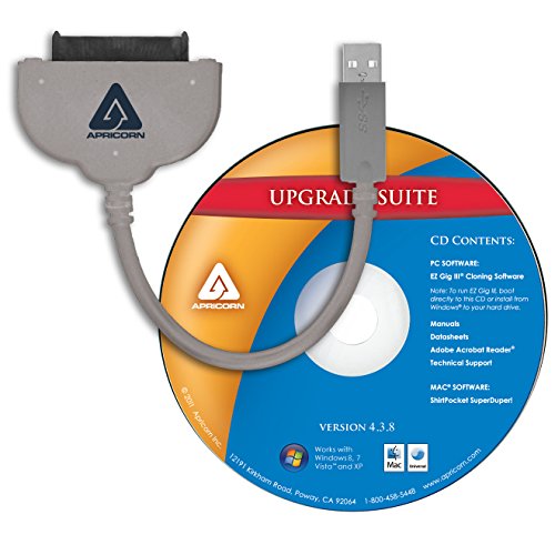 【中古】【未使用・未開封品】Apricorn SATA Wire 3.0 - USB 3.0 Interface to any 2.5インチ SATA Drive ASW-USB3-25 [並行輸入品]