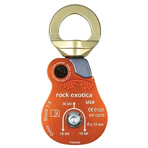 【中古】【未当て嵌める・未開封品】Rock Exotica Omni Block (1.5 Sheave) P51 by Rock Exotica その他-スポーツ・アウトドア
