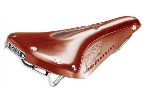 【中古】【未当てはめる・未開封品】BROOKS(ブルックス) なめし革サドル 穴空け産業を施した言い慣わしの古典派音楽真似形 B17 IMPERIAL CHROME HONEY