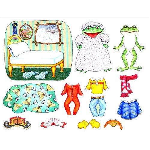 【中古】【未使用・未開封品】Freddie Frog Felt Figures for Flannelboard Stories Freddie Froggy Gets Dressed- Precut & Ready to Use