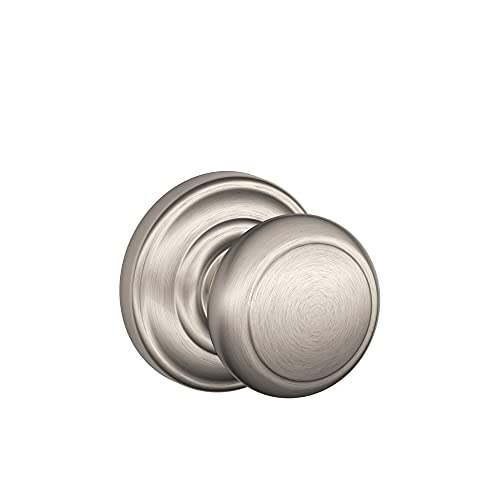 【中古】【未使用・未開封品】Schlage F10AND619ADD アディソンコレクション アンドーバーパッセージノブ サテンニッケル