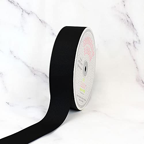 【中古】【未使用・未開封品】Creative Ideas Solid Grosgrain Ribbon, 1-1/2-Inch by 50-Yard, Black by Creative Ideas