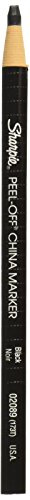 【中古】【未使用・未開封品】Peel-off china marker, black, dozen
