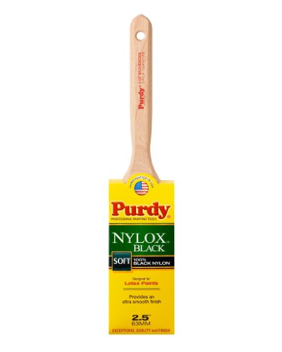 【中古】【未当て嵌める・未開封品】Purdy 144316125 Nylox 黒いことつづき物 ナイロピーコックフラットトリムペイントブラシ 2-1/2in その他-スポーツ・アウトドア