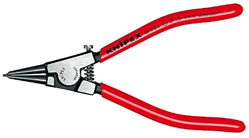 【中古】【未当てはめる・未開封品】KNIPEX Tools - Circlip Pliers for Grip Rings, Adjustable Screw, 1/16\