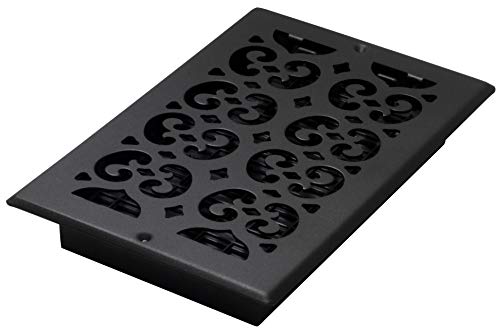【中古】【未使用・未開封品】Decor Grates S610W 6-Inch by 10-Inch Painted Wall Register, Black Textured by Decor Grates｜AJIMURA-SHOP