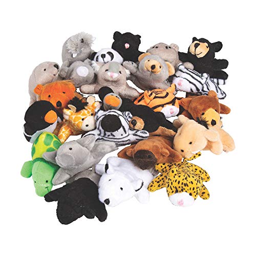 【中古】【未使用・未開封品】Fun Express Plush Mini Beanバッグ動物園動物Assortment｜AJIMURA-SHOP