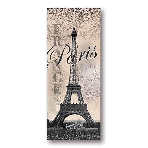 【中古】【未使用・未開封品】Eiffel Tower Global Vintage Travel Art Print Poster by Todd Williams, 8 x 20 15,288円