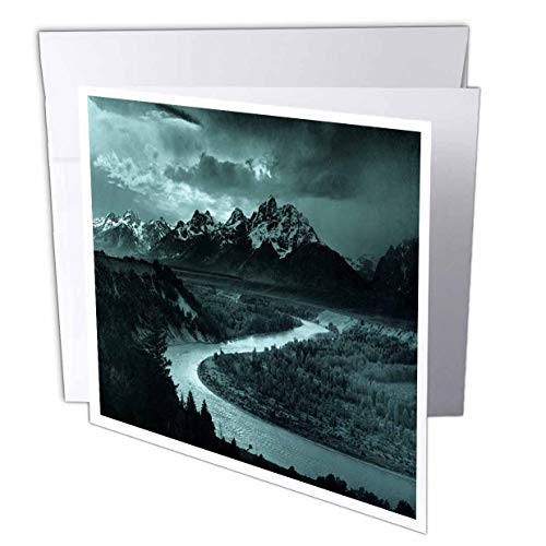 【中古】【未使用・未開封品】Sandy Mertens Idaho???ヴィンテージアダムスThe Tetons and the Snake River???グリーティングカード Set of 6 Greeting Cards