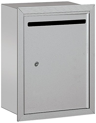 【中古】【未使用・未開封品】Salsbury Industries 2245AP Standard Recessed Mounted Letter Box with Commercial Lock, Private Access, Aluminum Salsbury Industries [並