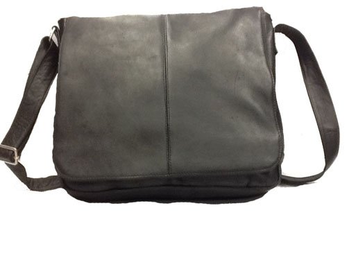 【中古】【未当て嵌める・未開封品】デビッド・第一人者＆Coの164BのラップトップメッセンジャーBag-黒いこと