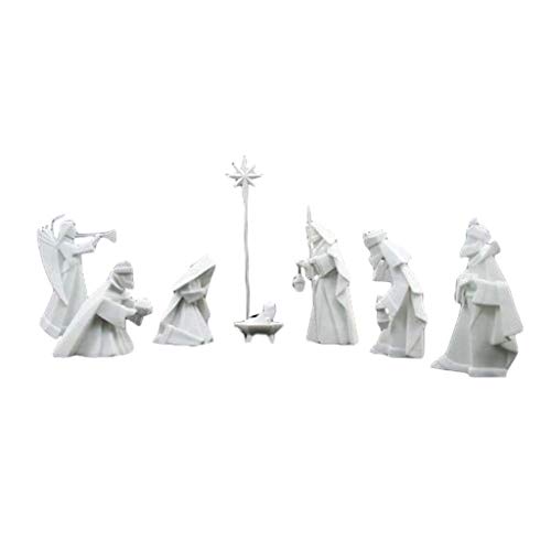 【中古】【未使用・未開封品】One Hundred 80 Degrees Porcelain 9 piece Nativity Set画像