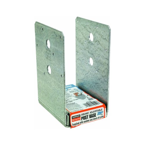 【中古】【未使用・未開封品】Simpson Strong-Tie ABU46Z ポストベース (10個パック)