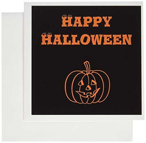 【中古】【未使用・未開封品】Patricia Sanders Creations???Happy HalloweenオレンジとブラックPumpkin???グリーティングカード Set of 12 Greeting Cards